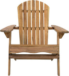 Christopher Knight Home Hanlee Folding Wood Adirondack Chair, Natural Stained Twin