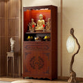 Meditation Altar Table ， Chinese Cabinet Pedestal Offering Table Buddhist Prayer for Small Spaces(70cm(27.6in))