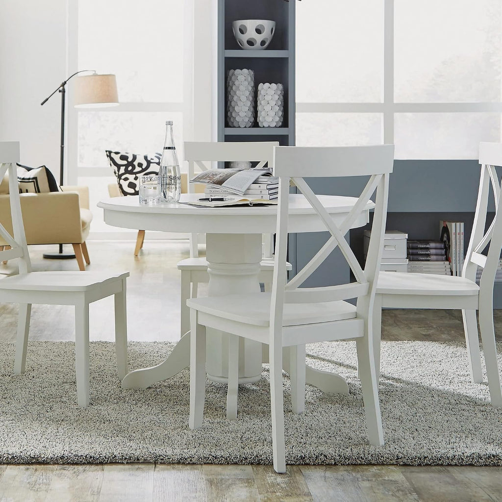 homestyles Warwick Off-White Dining Chair Pair