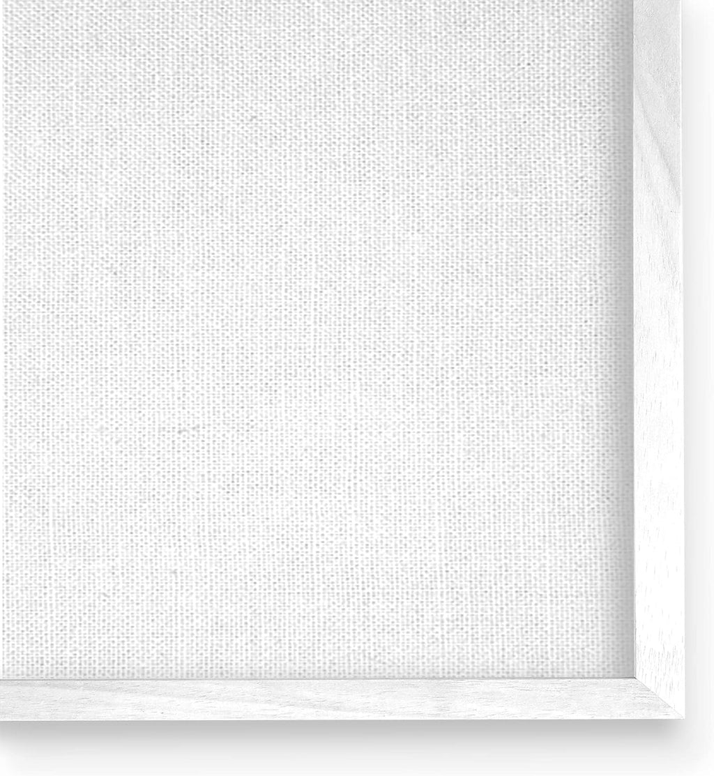 Stupell Industries Hand Holding Deco Inspired Sun with Rays, Designed by JJ Design House LLC White Framed Wall Art, Tan