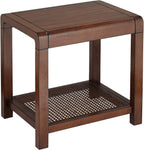 55 Downing Street Powell 22" Wide Brown Wood Side Table