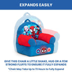 Delta Children - Spidey and His Amazing Friends Cozee Buddy Kids Chair, Blue