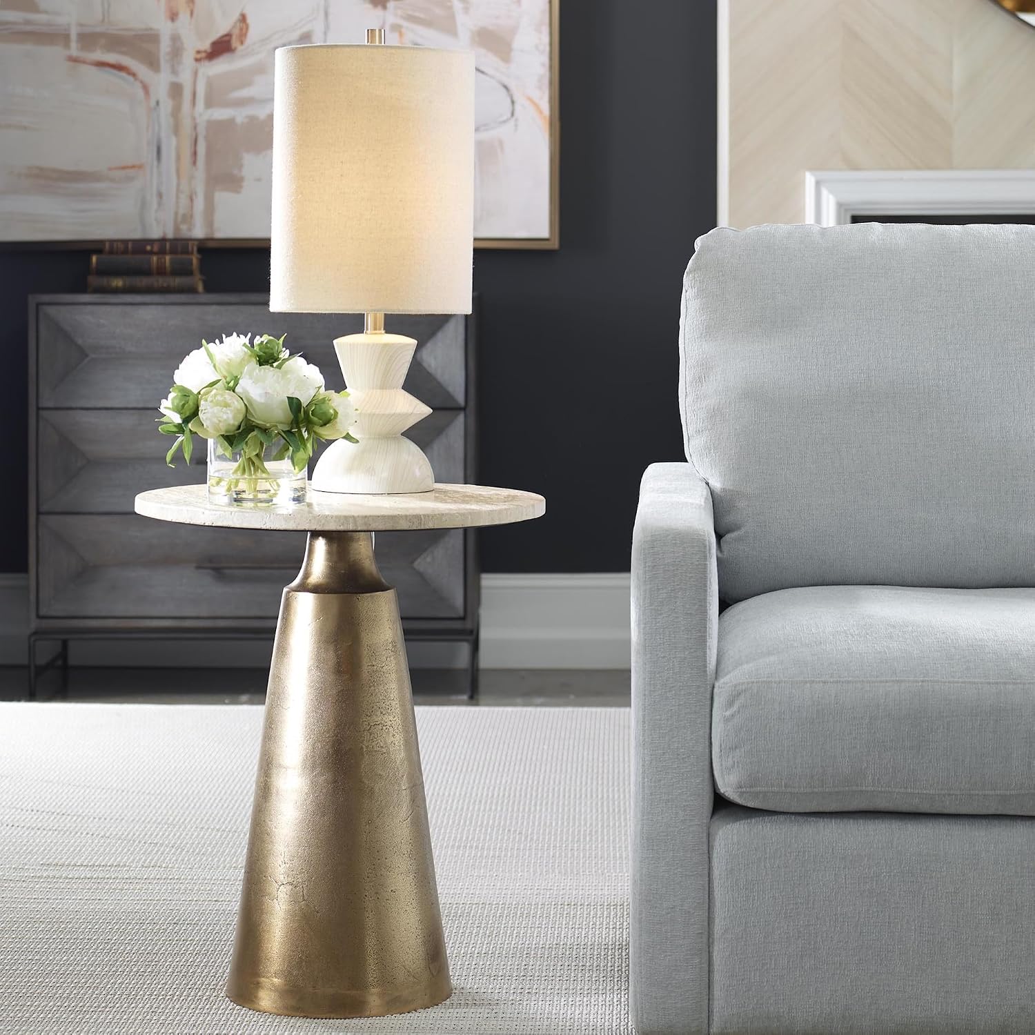 Uttermost 50026 Midsummer - Accent Table-24 Inches Tall and 20 Inches Wide