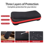 co2CREA Carrying Case for Nintendo Switch 2 (2025), Hard EVA Travel Bag Fits Nintendo Switch 2 Console, Holds 12 Game Cartridges, Organizer for Joy-Con and Accessories – Black