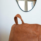 Big Joe Hug Bean Bag Chair, Tan, Vegan Suede, Kids and Teens, 3 feet