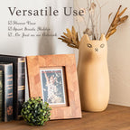PaletteLife Cat Umbrella Stand, Medium Ceramic Umbrella Holder for Entryway, Cute Scandinavian Decorative Umbrella Rack, Black