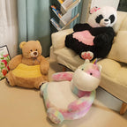 as Comfortable as Bean Bag Chairs，as Comfortable as a Rocking Chair，Removable Filler,Machine Washable(Cute Unicorn