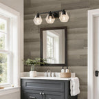 Peel and Stick Wall Panels, Easy Self Adhesive Vinyl Tiles Wall Planks, Farmhouse Wood Grain Shiplap for Kitchen Bedroom Interior WallDecor (12 pcs/18.1 Sq Ft/Box) (Oak White)