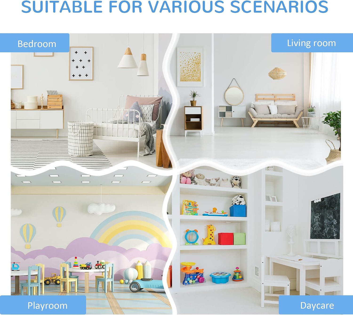 Bookcase, Toy Storage Organizer Cabinet, Children Display Bookshelf with Drawers for Toys, Clothes, Books, Grey