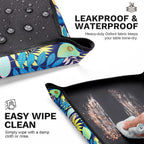 LIHAO Repotting Mat for Indoor Plants, 29.5 x 29.5 Inch Waterproof Oxford Potting Tray with Mess Control, Foldable Transplanting Tarp Gardening Gifts