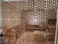 Teak Hanging Room Divider Panels, Set of 12