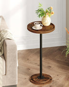 CHOEZON Drink Table and Small Side Table Bundle, for Living Room, Bedroom, TBZ30BF-TBZ24BF