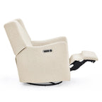 Delta Children Mercer Electronic Power Recliner and Swivel Glider with USB-A and Type-C Ports - Greenguard Gold Certified - Stain-Resistant Performance Fabric is Oeko-TEX Standard 100 Certified, Shell