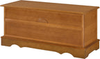 Coaster Home Furnishings - Paula - Wood - Cedar Chest with Storage Trunk, Rectangular Shape and Traditional Style - Bedroom - 40-Inch - Honey - 4695