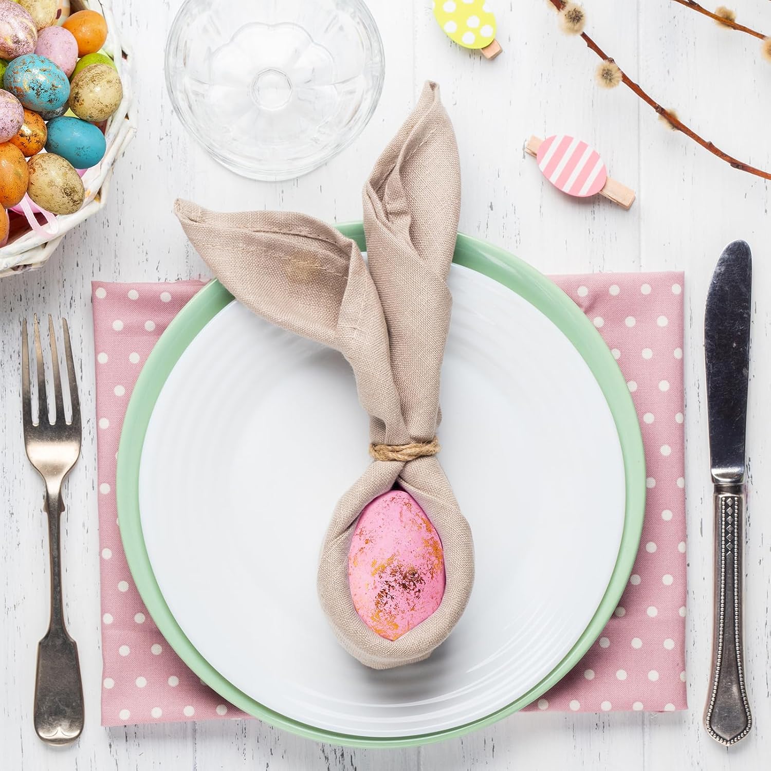 Winlyn 60 Pcs 6 Colors Foam Easter Eggs Pastel Easter Eggs Decorations Gold Leaf Easter Eggs Small Decorative Gold Speckled Eggs for Easter Basket Fillers Table Setting Spring Party Party Favors