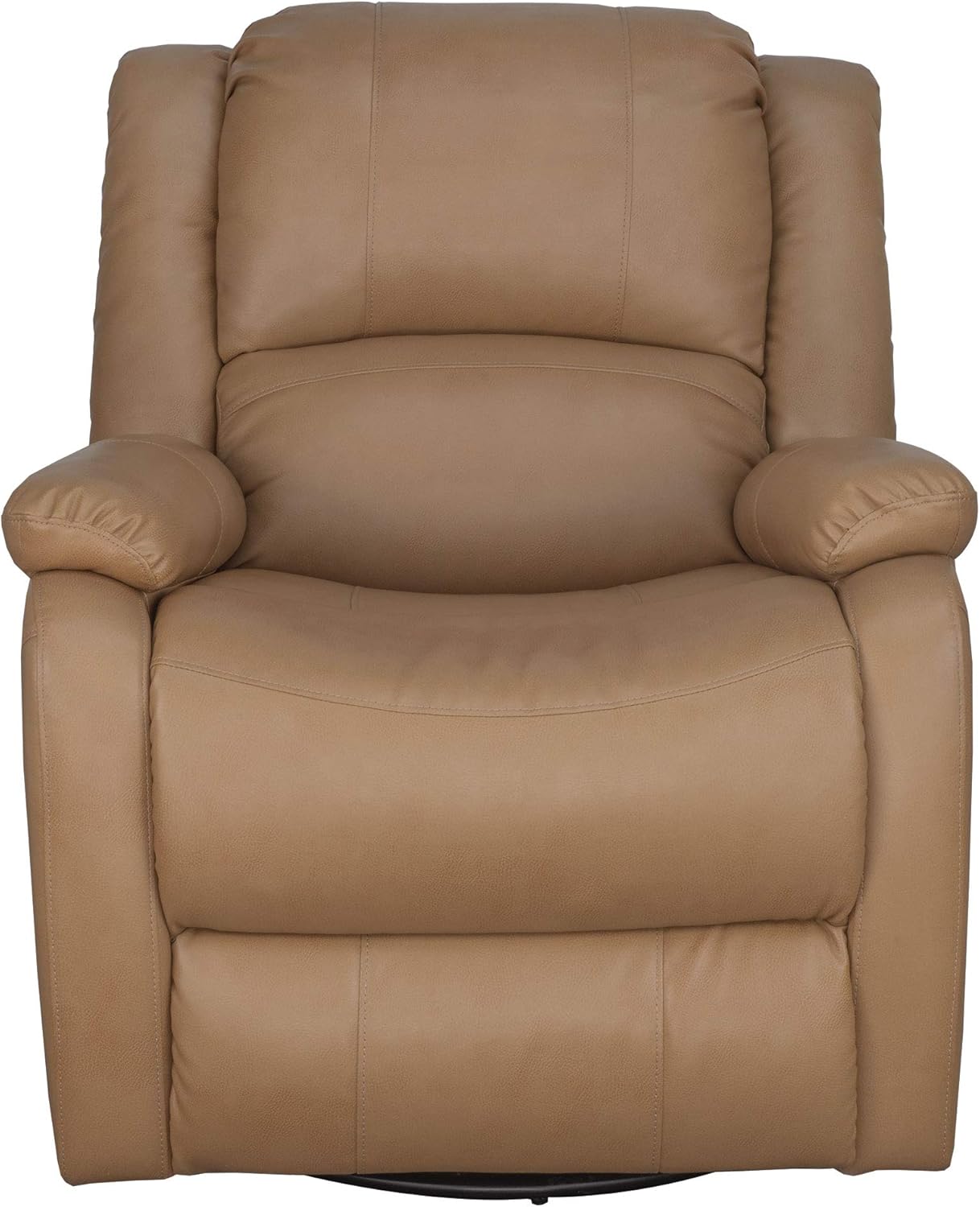 RecPro Charles Collection | 30" Swivel Glider RV Recliner | RV Living Room (Slideout) Chair | RV Furniture | Glider Chair (Toffee, 2-Pack)