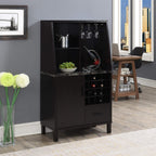 Convenience Concepts Newport Wine Storage Bar, Espresso