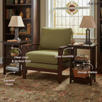 Alaterre Furniture Mission 3-Tier End Table with Vertical Slat Side Panels – Set of 2 Craftsman Style Wood Side Table with Open Storage for Living Room, Bedroom, or Cozy Reading Nook (Espresso)
