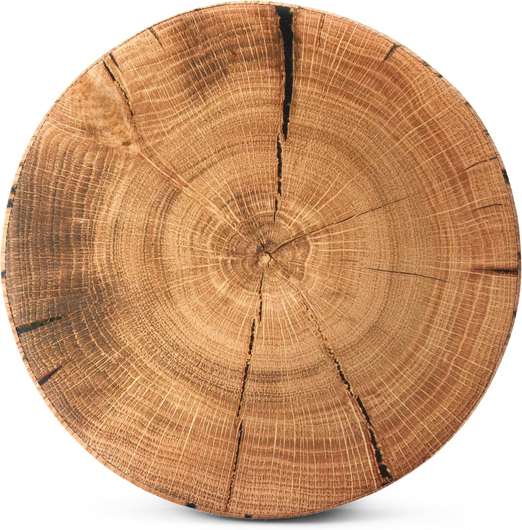 Sorbus Tree Stump Stool, Toy Storage Ottoman 15 Inch Fake tree stumps Log Stool Storage, Artificial Tree Trunk, Perfect Footstool Kids Toy Chest, Rustic Log Cabin Decor Bench, Pedestal, Side End Table