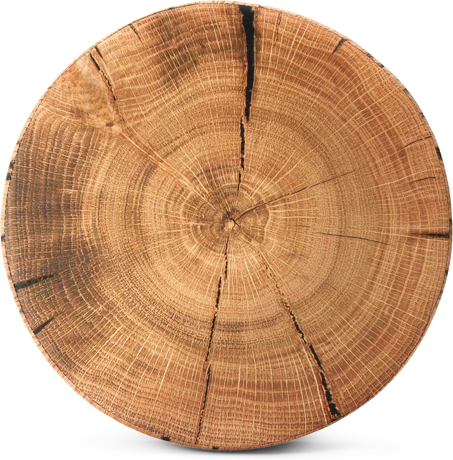 Sorbus Tree Stump Stool, Toy Storage Ottoman 15 Inch Fake tree stumps Log Stool Storage, Artificial Tree Trunk, Perfect Footstool Kids Toy Chest, Rustic Log Cabin Decor Bench, Pedestal, Side End Table
