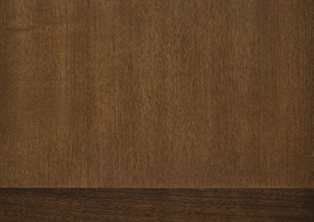 Penau Square End Table, Contemporary Wooden Side Table with Mixed Maple and Walnut Veneer Top, Cross-Patterned Tabletop, Sturdy Engineered Wood Frame, 24 x 24 x 24 Inchs, Brown Finish