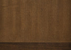 Penau Square End Table, Contemporary Wooden Side Table with Mixed Maple and Walnut Veneer Top, Cross-Patterned Tabletop, Sturdy Engineered Wood Frame, 24 x 24 x 24 Inchs, Brown Finish