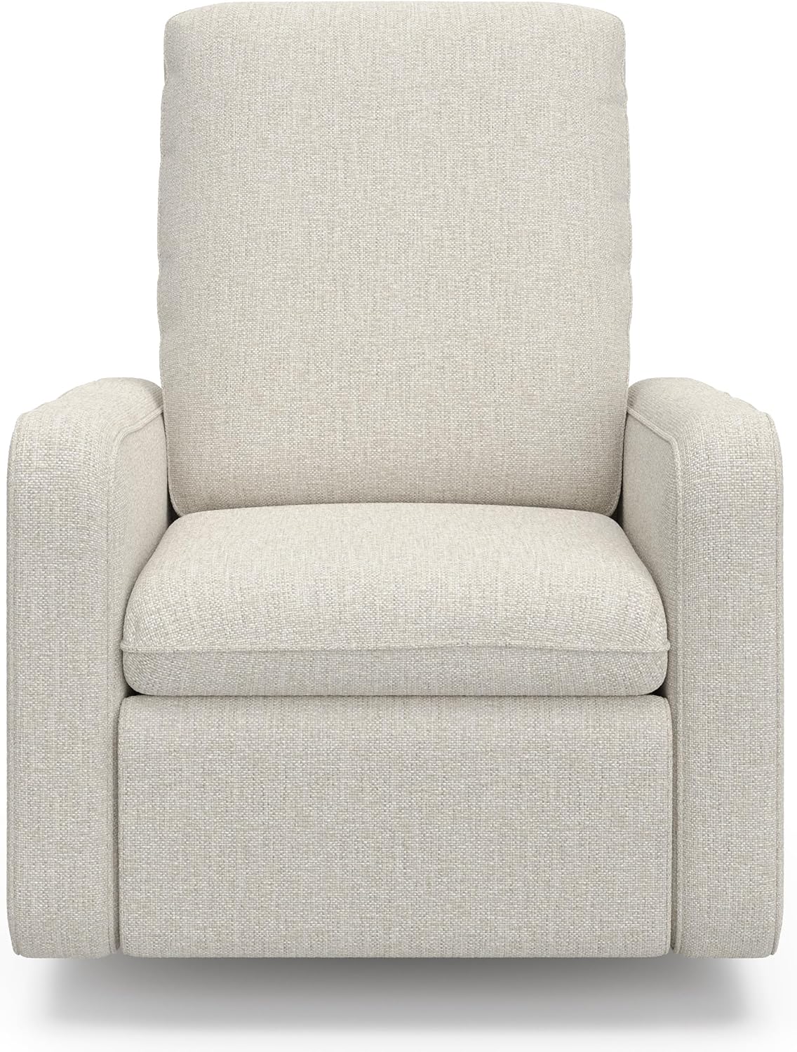 Graco Teddi Power Recliner Swivel Glider, Electronic Power Recline, Oeko-TEX 100 Certified, USB-A & USB-C Charger, Premium Cushioning & Comfort – (Dune Basketweave)
