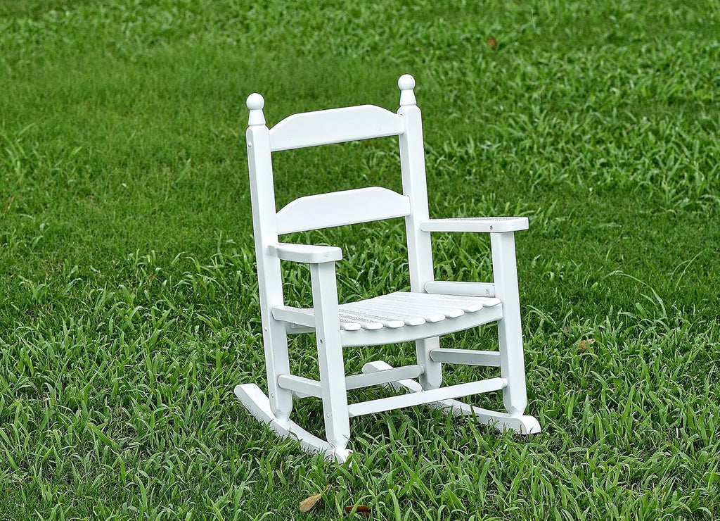Leigh Country TX 93578 Heartland Children's Rocker/Rocking Chair - White