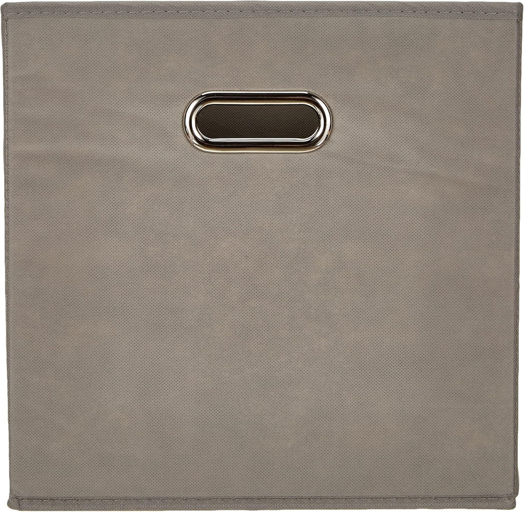 Zeller Storage Box, Grey, Fleece 32x32x32, Fabric