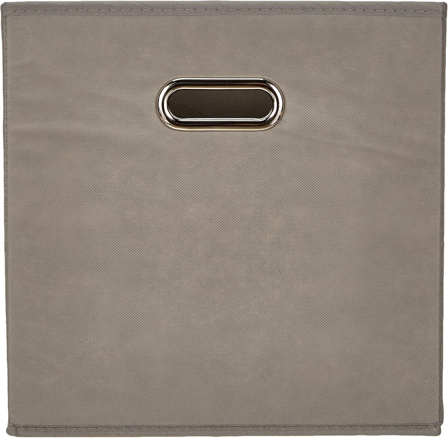 Zeller Storage Box, Grey, Fleece 32x32x32, Fabric