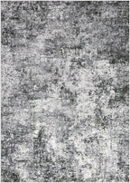 DMOYEST Area Rug Living Room Rugs - 9x12 Large Soft Indoor Neutral Modern Abstract Low Pile Washable Rug Carpet for Bedroom Dining Room Farmhouse Home Office - Grey