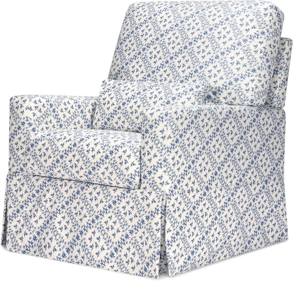Sarah Flint x Namesake Crawford Swivel Glider in Eco-Performance Fabric | Water Repellent & Stain Resistant