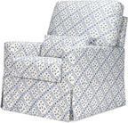 Sarah Flint x Namesake Crawford Swivel Glider in Eco-Performance Fabric | Water Repellent & Stain Resistant