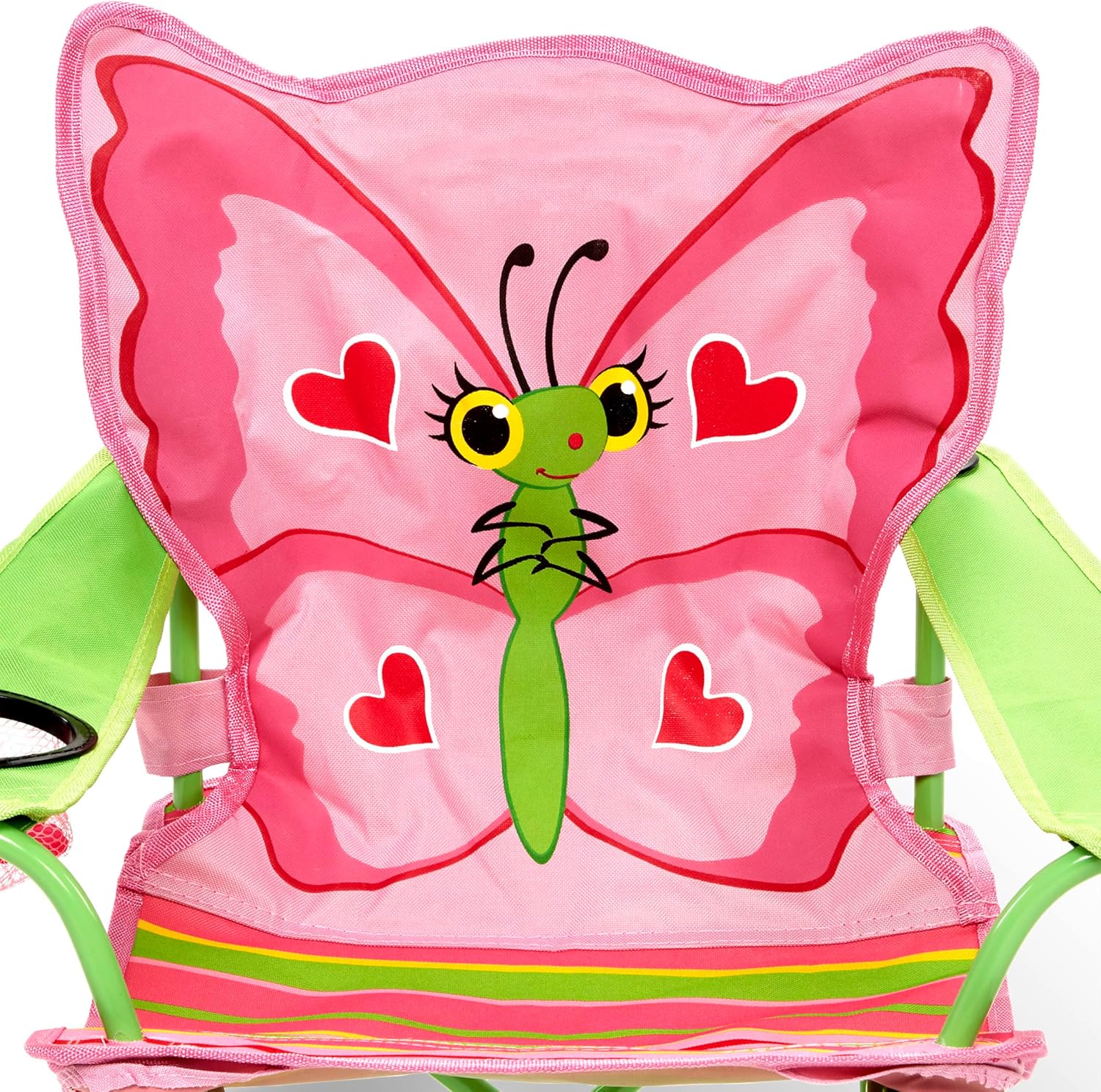 Melissa & Doug Bella Butterfly Child's Outdoor Chair (Frustration-Free Packaging)