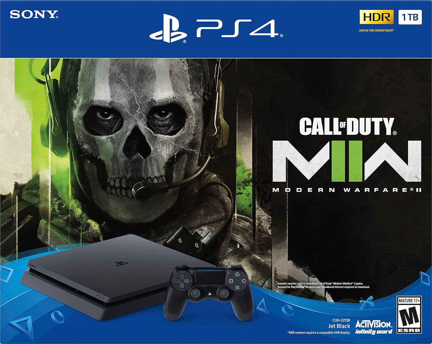 PlayStation 4 Console (PS4) - Call of Duty Modern Warfare II Bundle (Damaged Box)