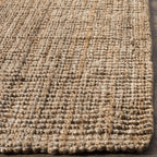 SAFAVIEH Natural Fiber Collection Runner Rug - 2'6" x 8', Natural Brown, Handmade Jute, Farmhouse Style, Chunky Textured Thick Pile (NF447A)