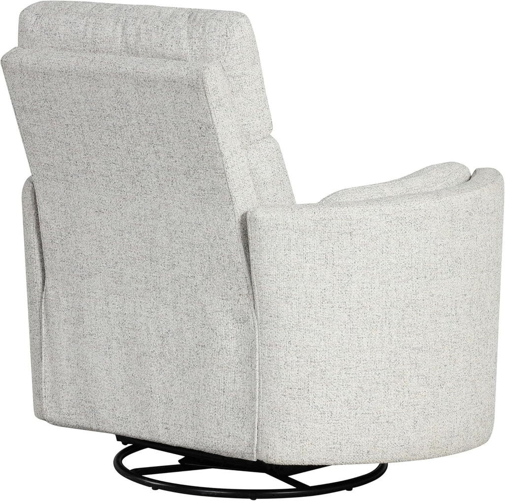 Parker Living Radius - Natural Beauty Quartz Power Swivel Glider Recliner for Adults with USB and Type-C Ports, Single Sofa Chair for Living Room