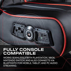Torque 2.1 Audio Console Gaming Chair - Black / Red