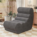 Homall Bean Bag Chair for Adults Memory Foam Bean Bag Chairs, Fireside Chair Comfy Lazy Floor Sofa, Recliner Sofa for Living Rooms and Bedrooms (Grey)