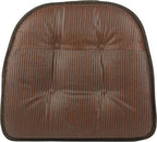 Klear Vu Omega Non-Slip Universal Chair Cushions for Dining Room, Kitchen and Office Use, U-Shaped Skid-Proof Seat Pad, 15x16 Inches 4 Pack Solid Chestnut 2 Count