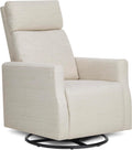 Dream On Me Oliver Swivel GliderWith 360-Degree Swivel and Plush Corduroy Fabric, FSC Certified.
