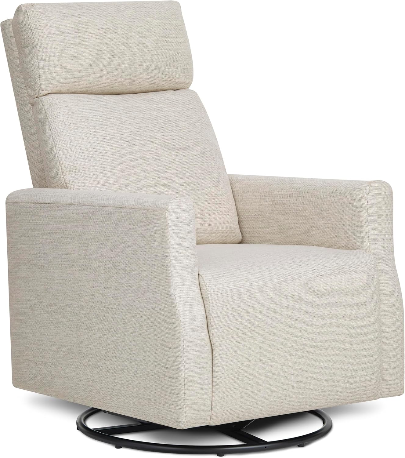 Dream On Me Oliver Swivel GliderWith 360-Degree Swivel and Plush Corduroy Fabric, FSC Certified.