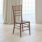 Flash Furniture 2 Pack HERCULES Series Fruitwood Chiavari Chair