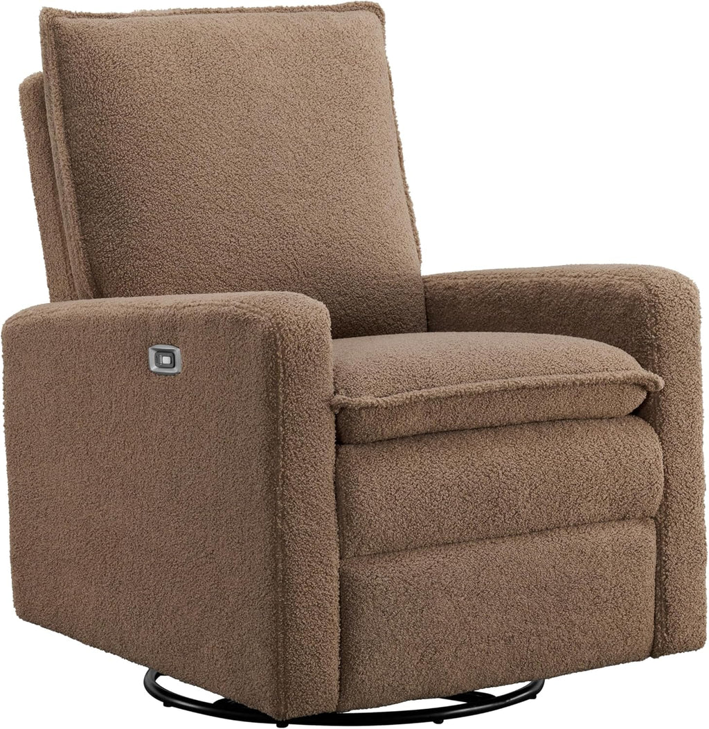 Oxford Baby Uptown Power Recliner/Glider, Teddy Brown