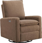 Oxford Baby Uptown Power Recliner/Glider, Teddy Brown