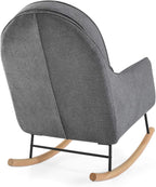 Delta Children Rocker Ella, Stone Grey