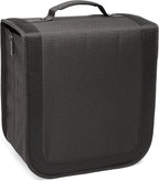 Amazon Basics Polyester CD/DVD Portable Storage Binder with Handle, 400-Capacity, Black