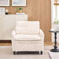 Foldable Sofa Bed Chair for Small Spaces, Comfortable Lounger with Pillow for Apartment, Bedroom, Balcony, Multi-Reclining Positions, Compact and Space Saving (Beige)