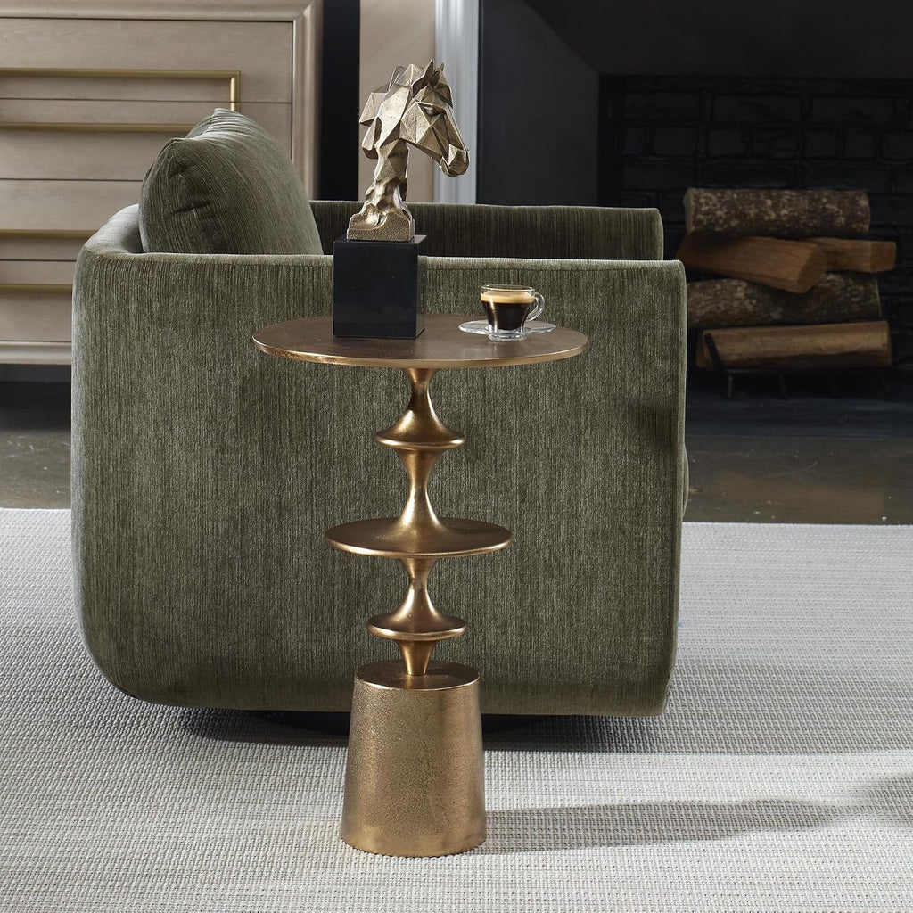 Uttermost 24412 Flight - Accent Table-23.5 Inches Tall and 16 Inches Wide