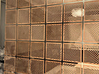 Teak Hanging Room Divider Panels, Set of 12